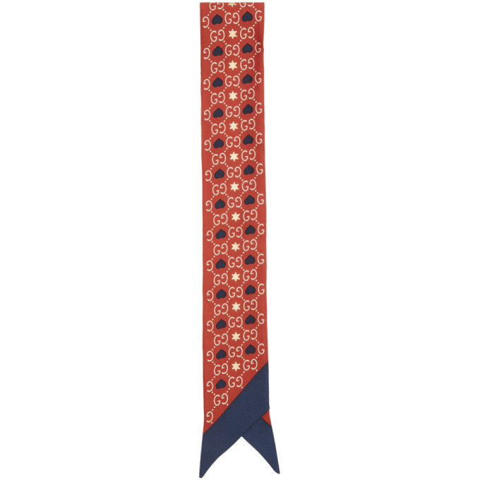 red gucci tie
