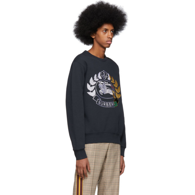 Burberry Navy Renshaw Sweatshirt Burberry