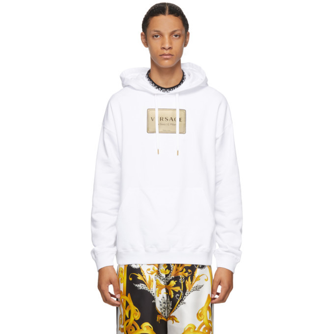 424 multicolor colorblocked oversized hoodie