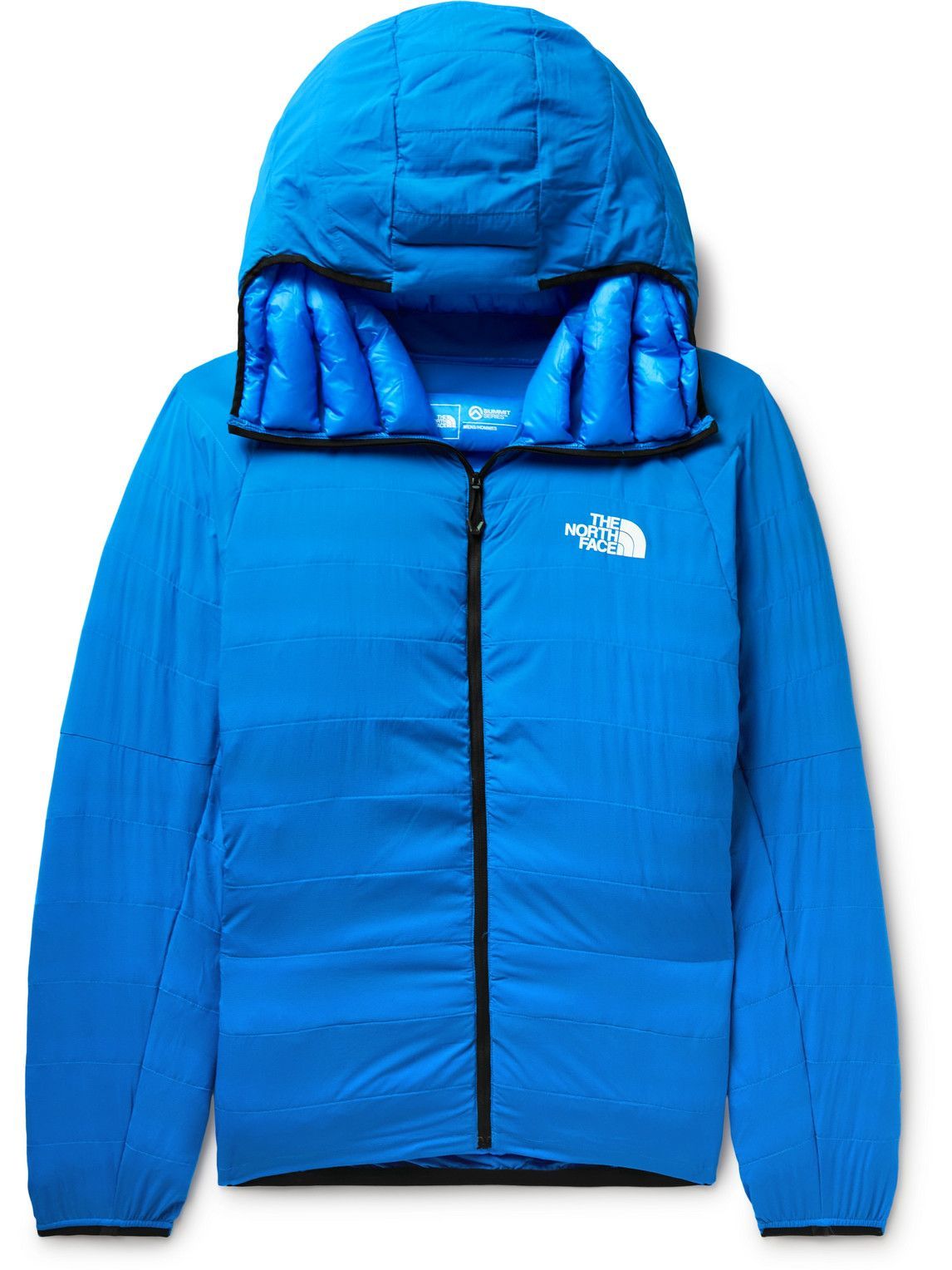 Photo: The North Face - Summit L3 50/50 Quilted Nylon-Ripstop Hooded Down Jacket - Blue