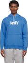 Levi's Blue T2 Poster Logo Hoodie