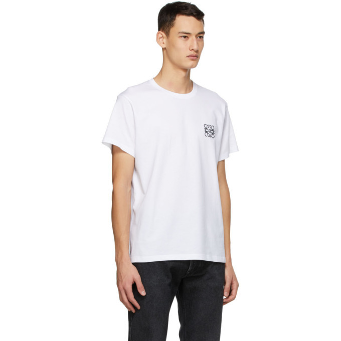 Loewe White Anagram T-Shirt Loewe