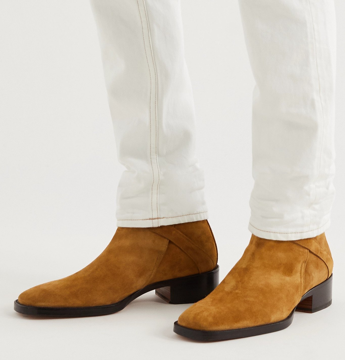 TOM FORD - Rochester Suede Chelsea Boots - Brown TOM FORD