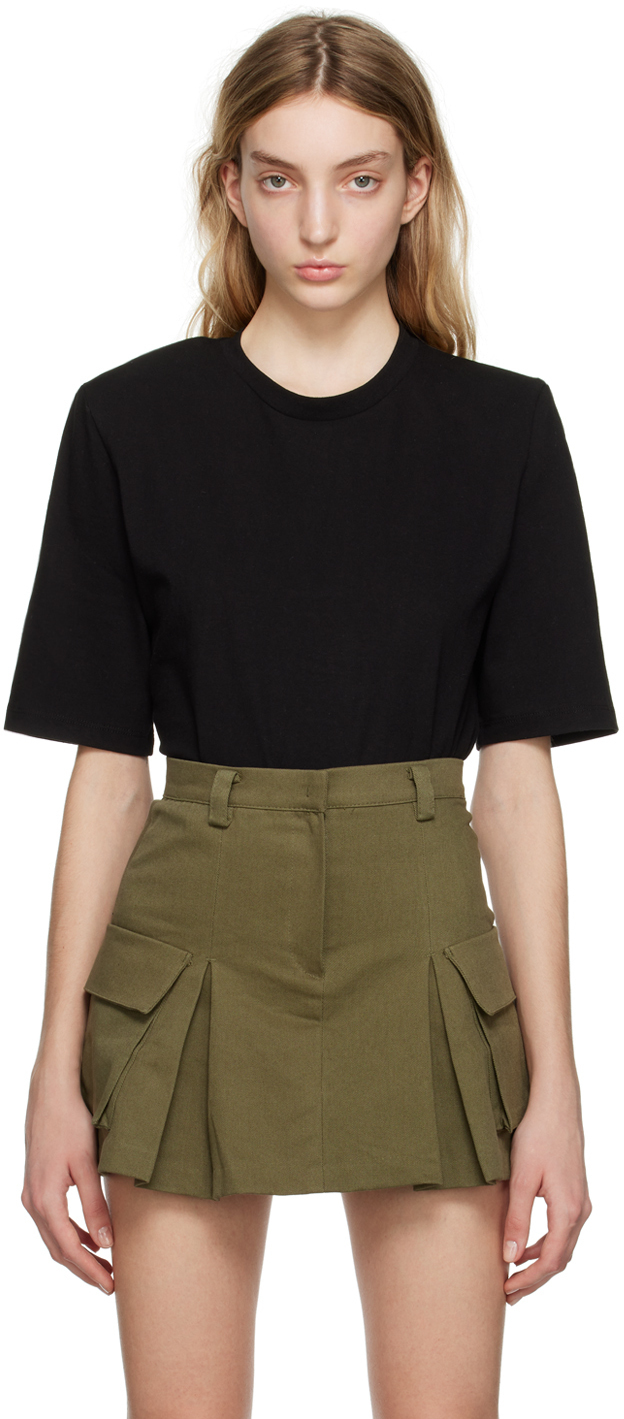 The Frankie Shop Black Carrington TShirt The Frankie Shop