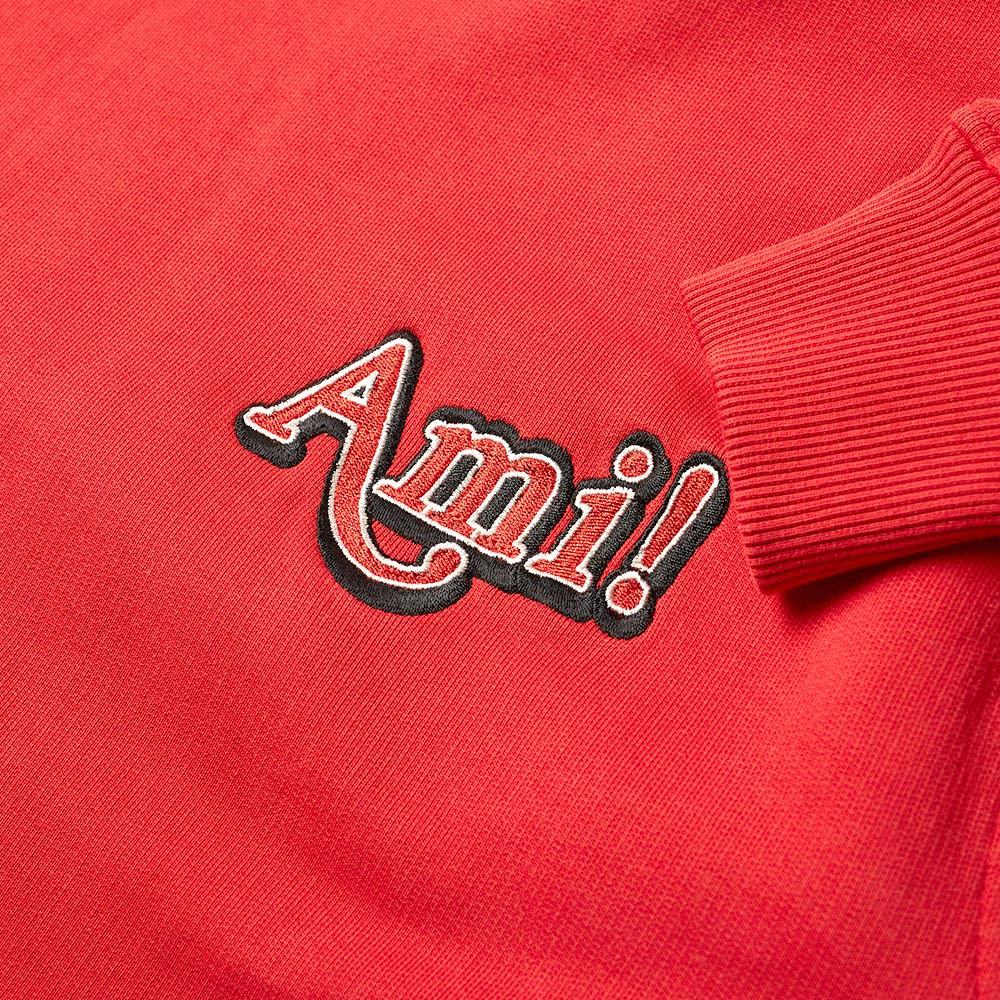 AMI Embroidered Text Logo Hoody AMI