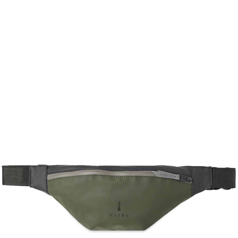 Rains Colour Block Mini Bum Bag Rains