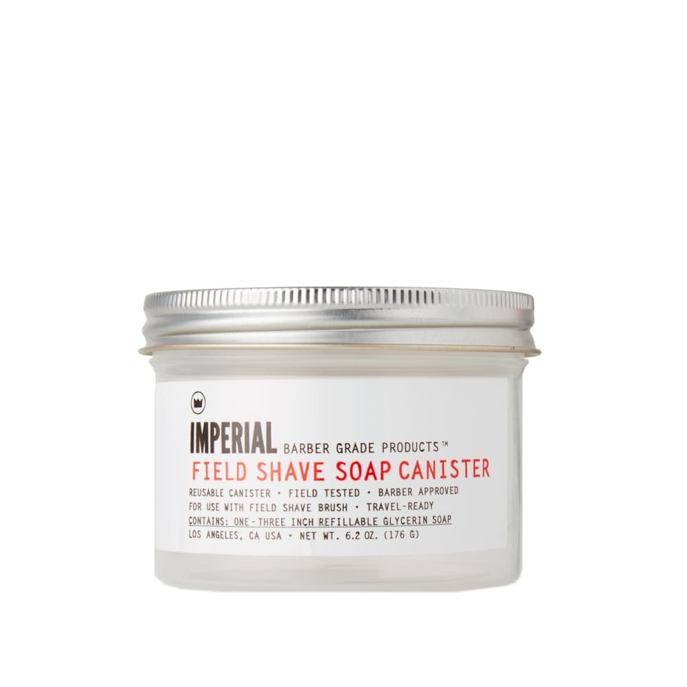 Imperial Field Shave Soap Canister & Puck Imperial Products
