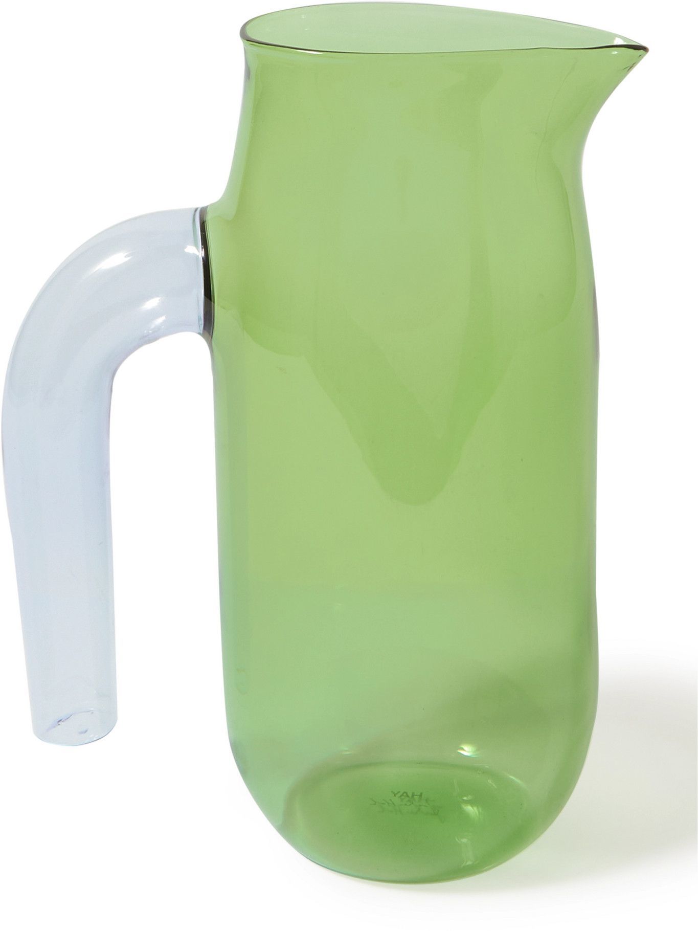 Photo: HAY - Small Two-Tone Tinted Glass Jug