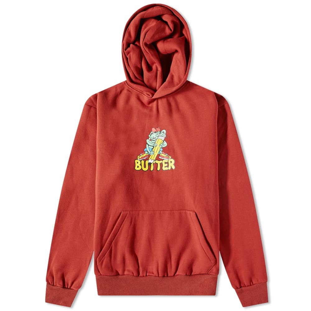 Butter Goods Men's Martian Hoody in Sangria Butter Goods