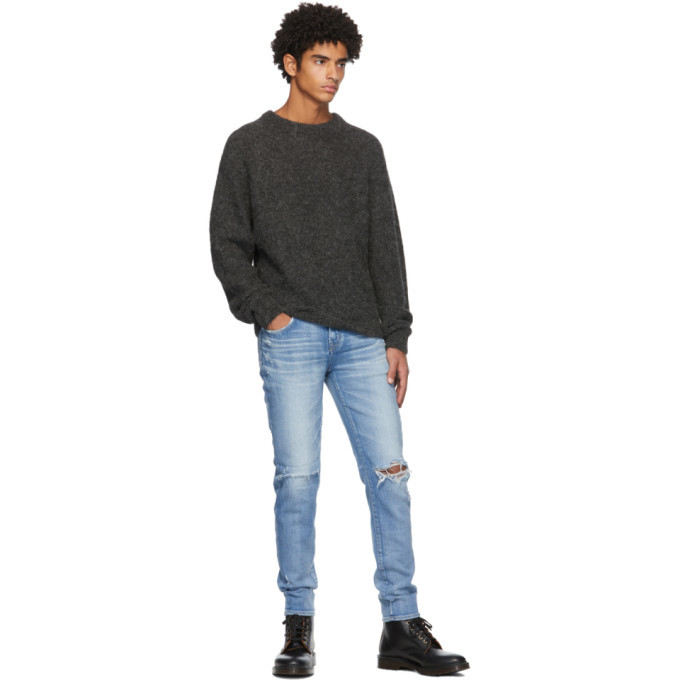 Moussy Vintage Grey Alpaca MVM Sweater 