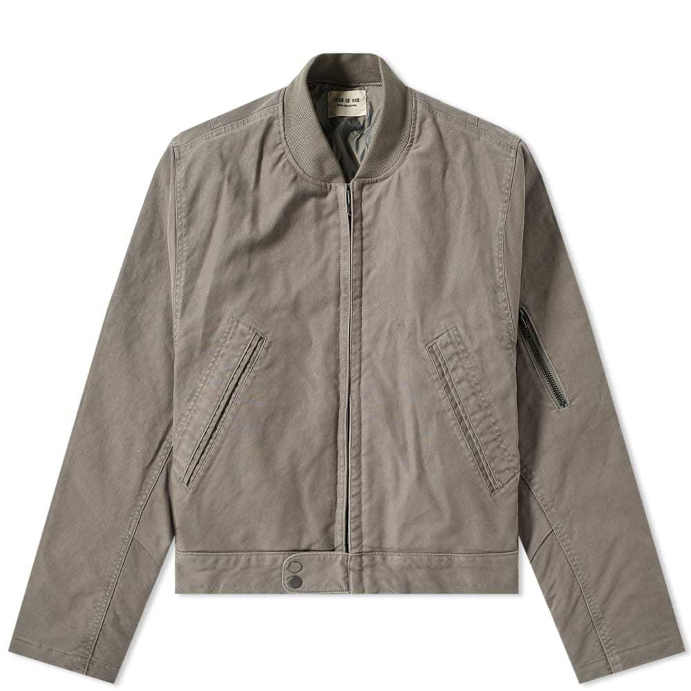 Fear Of God 6th Collection Bomber Jacket God Grey Fear Of God