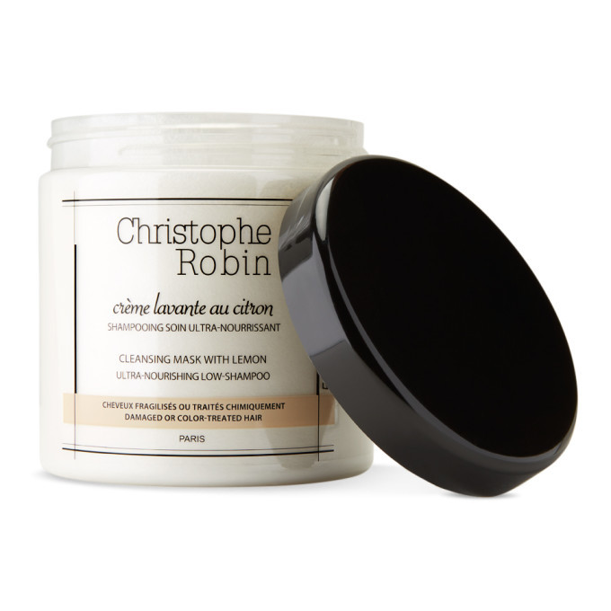 Christophe Robin Lemon Cleansing LowShampoo Mask, 500 mL Christophe Robin