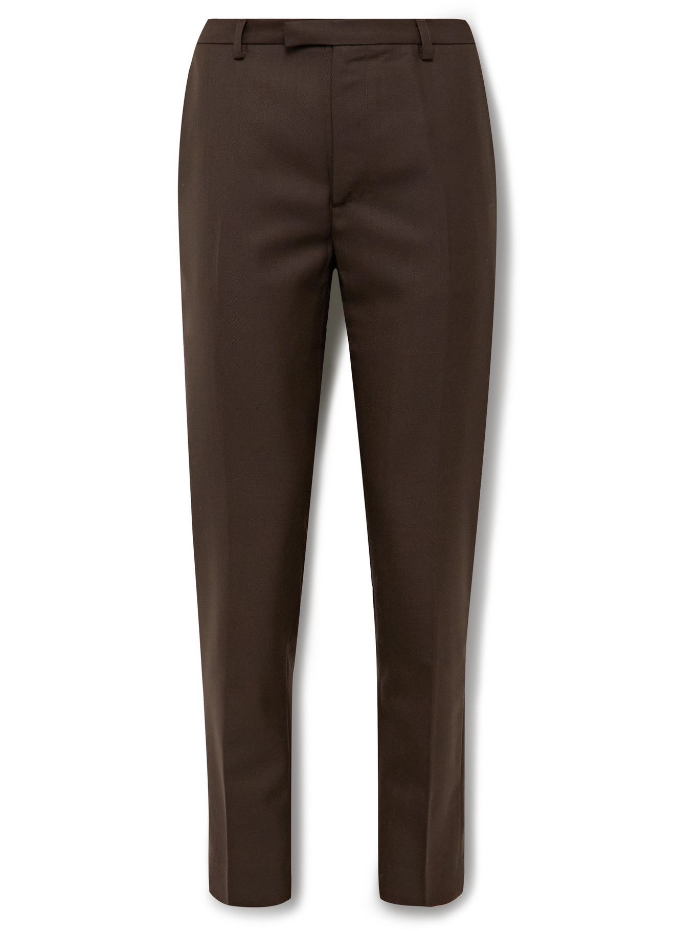 Séfr - Harvey Slim-Fit Tapered Woven Trousers - Brown Séfr