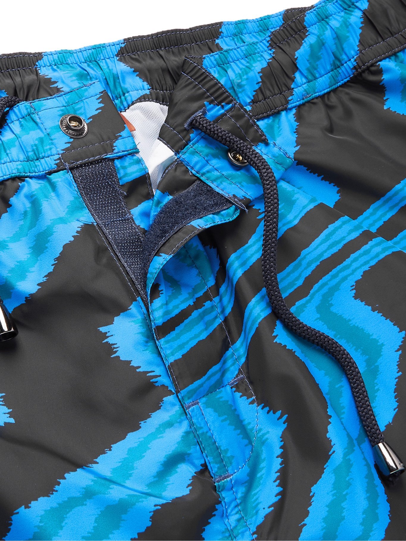 Missoni Printed Swim Shorts Blue Missoni