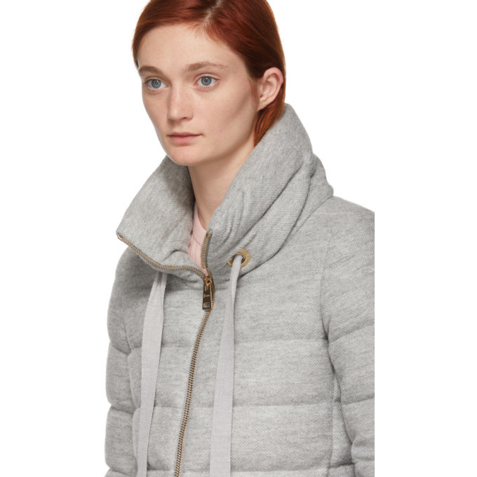 herno glow wool puffer coat
