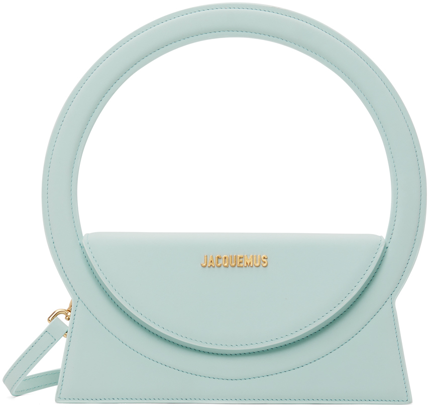 Jacquemus Blue Le Raphia 'Le Sac Rond' Bag Jacquemus