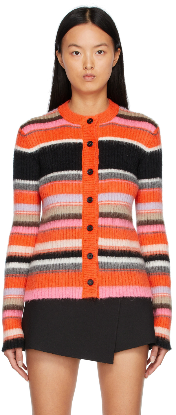 colorblocked cardigan