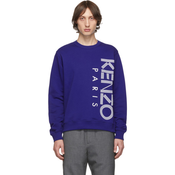 kenzo blue sweatshirt