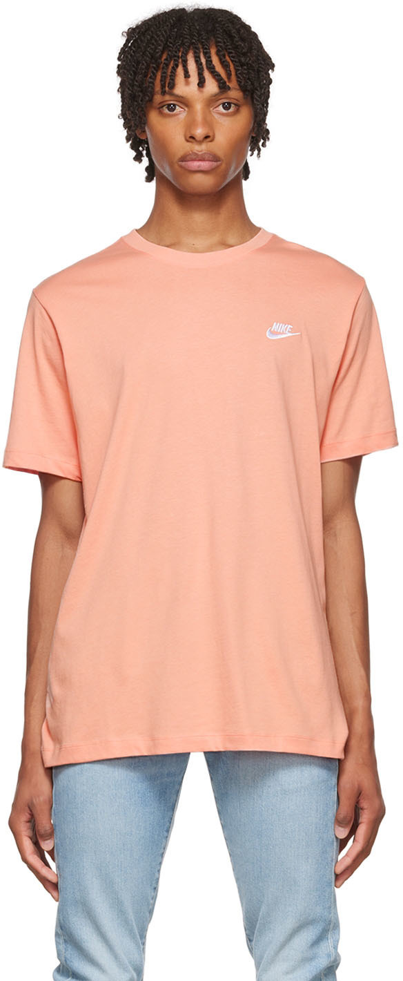 Nike Pink Sportswear Club T-Shirt Nike