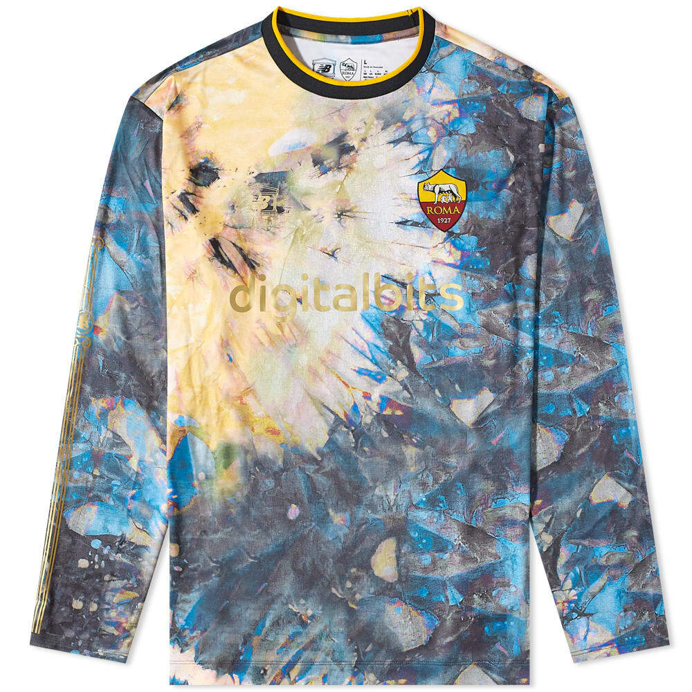 Photo: New Balance x Aries AS Roma Long Sleeve Goalkeeper Jersey​ in Multi