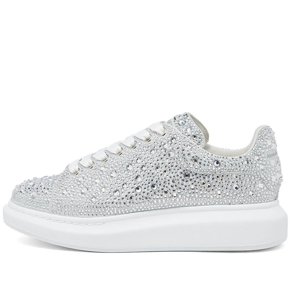 Alexander McQueen Crystal Wedge Sole Sneaker Alexander McQueen