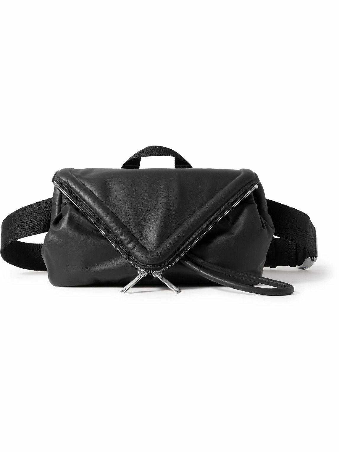 Bottega Hidrology Leather Messenger Bag Bottega
