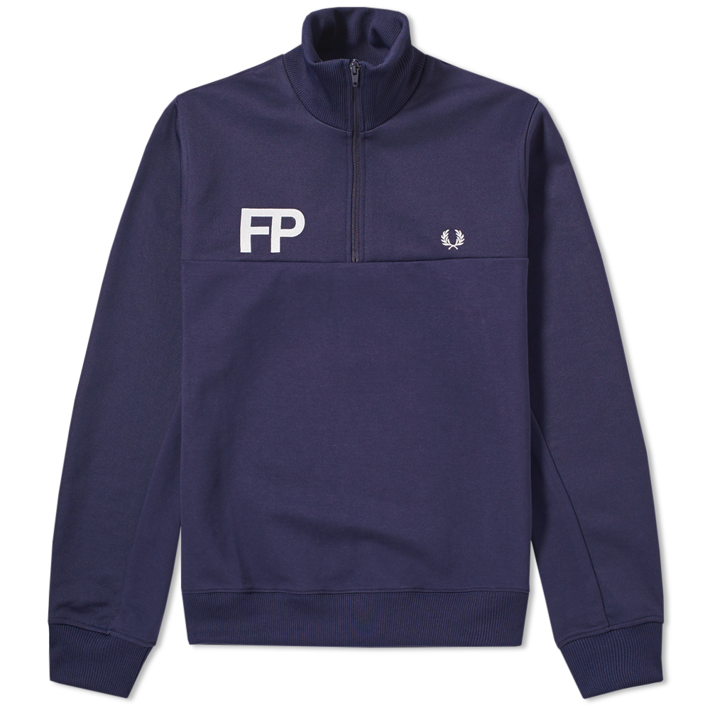 fred perry half zip track jacket