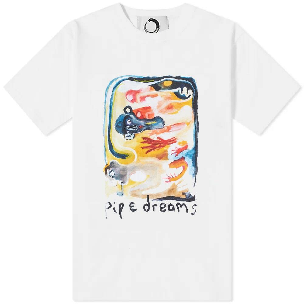 Endless Joy Men's Pipe Dreams TShirt in White Endless Joy