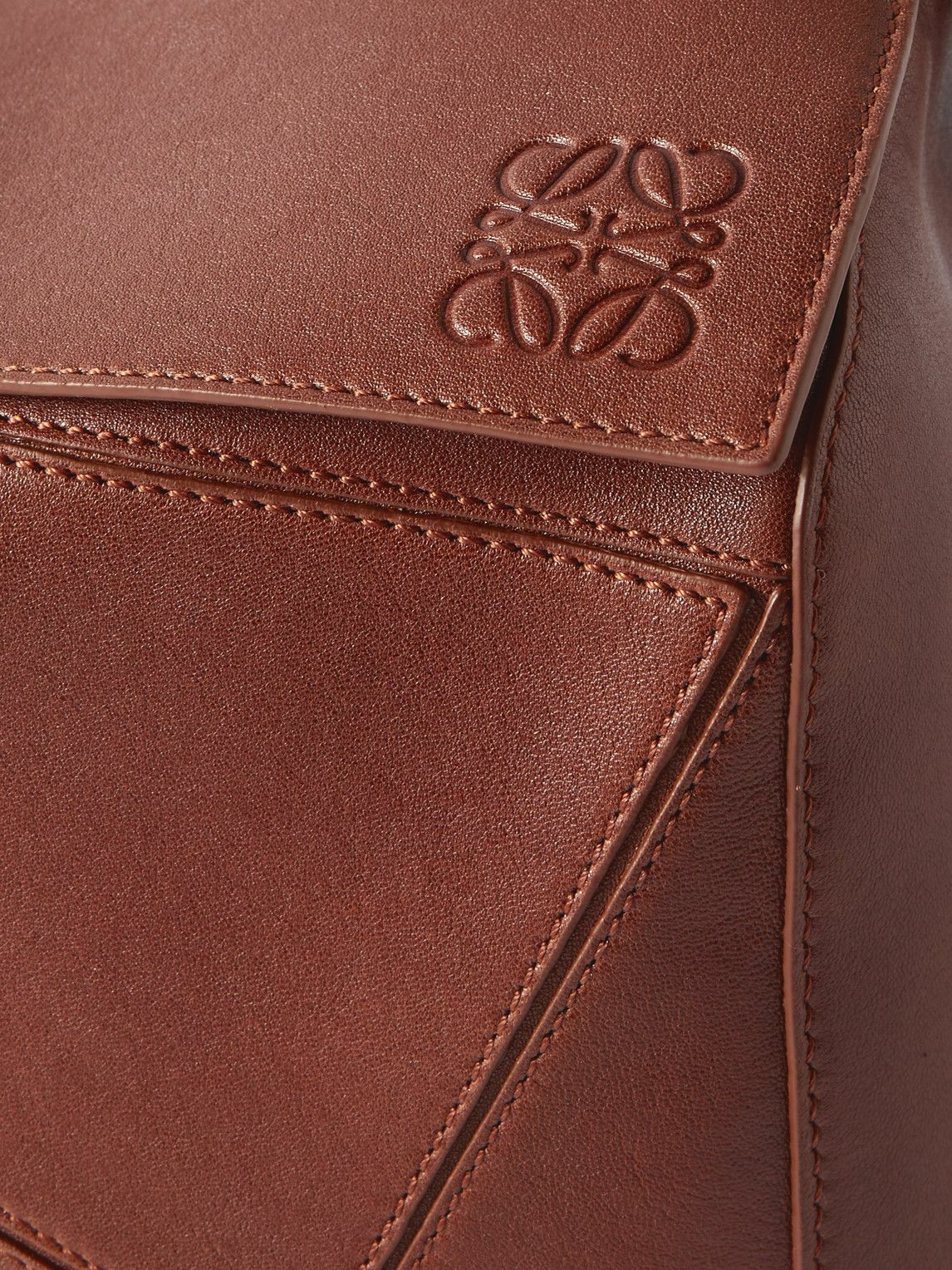 Loewe Puzzle Leather Messenger Bag Loewe