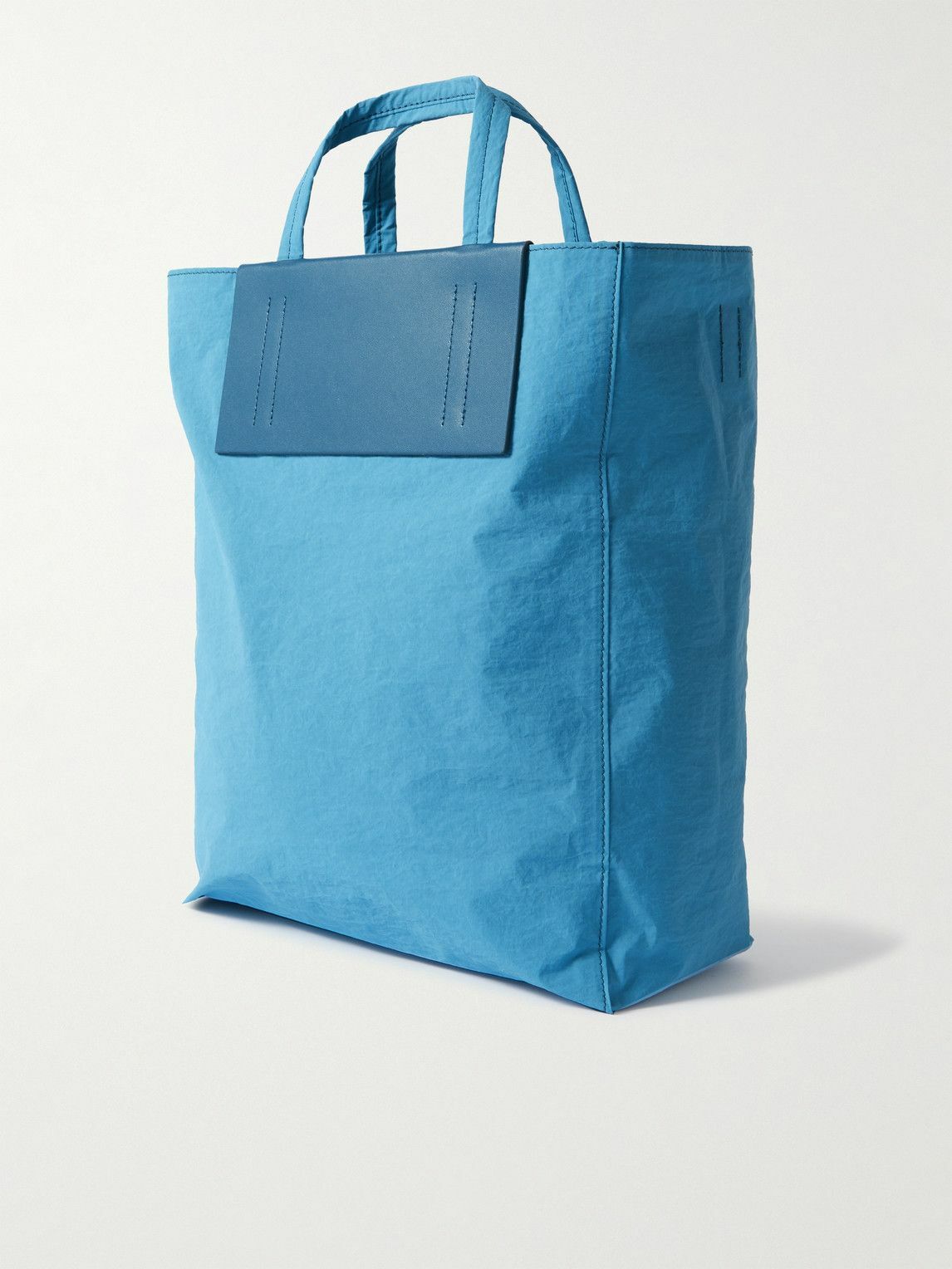 Acne Studios - Shell and Printed Leather Tote Bag Acne Studios