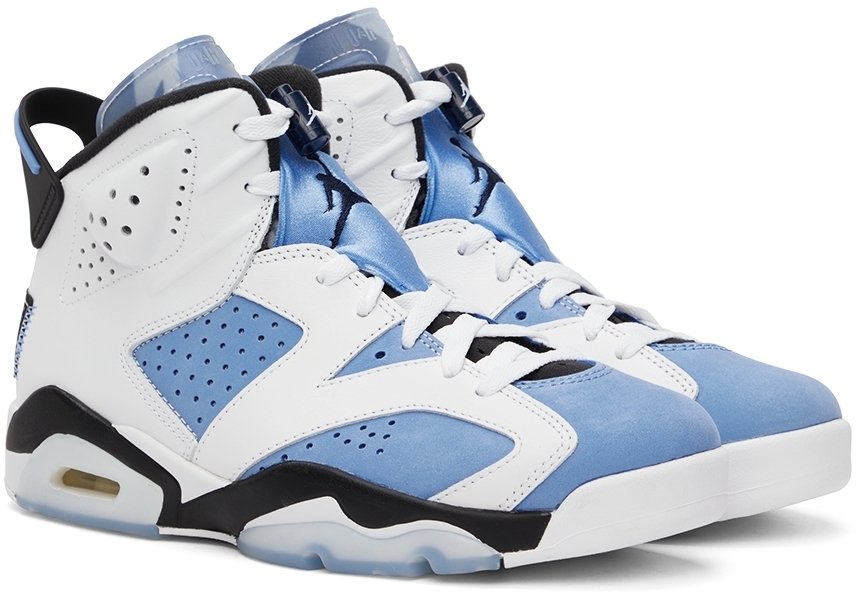 nike jordan blue white