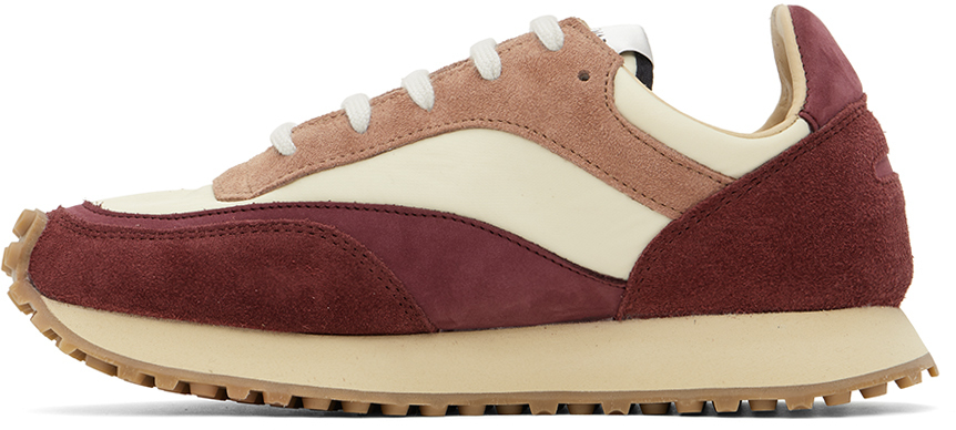 Spalwart Burgundy Tempo Low Sneakers Spalwart