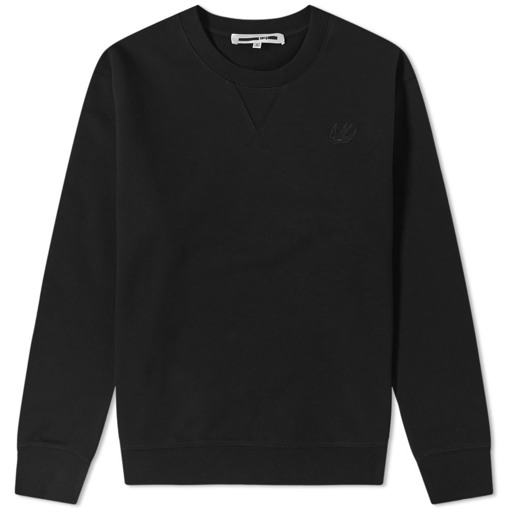 McQ Swallow Swallow Patch Crew Sweat McQ Swallow