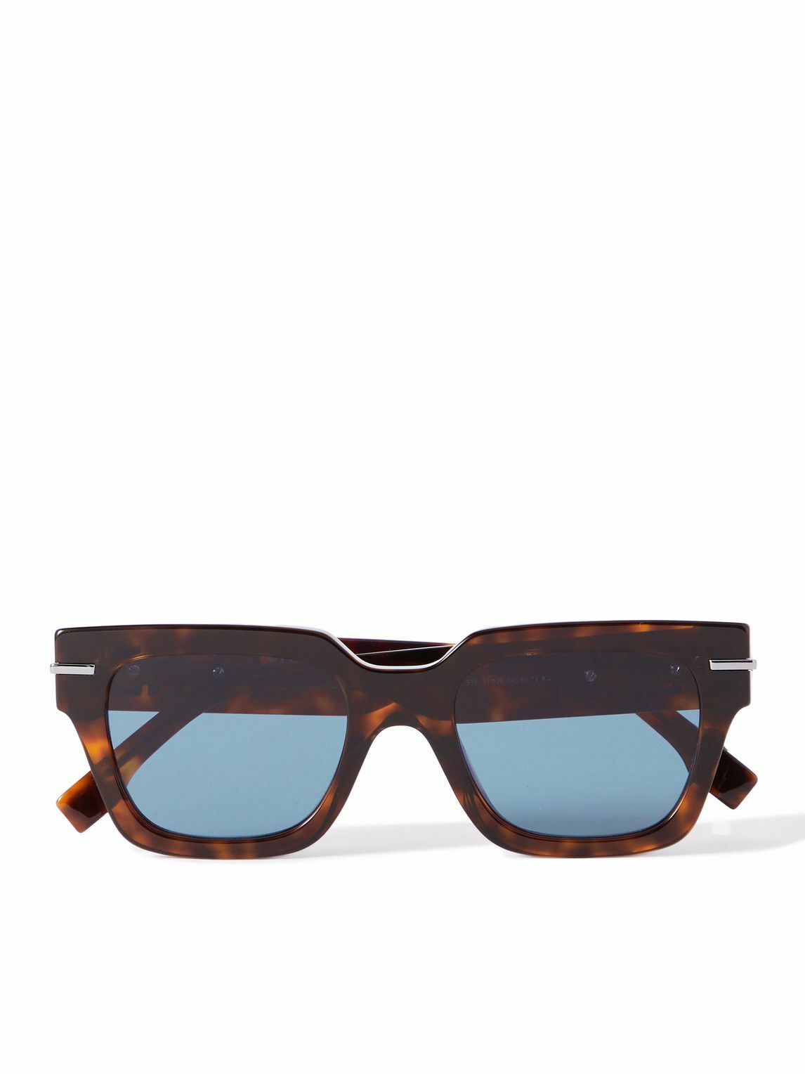 Fendi - Fendigraphy Square-Frame Tortoiseshell Acetate Sunglasses Fendi