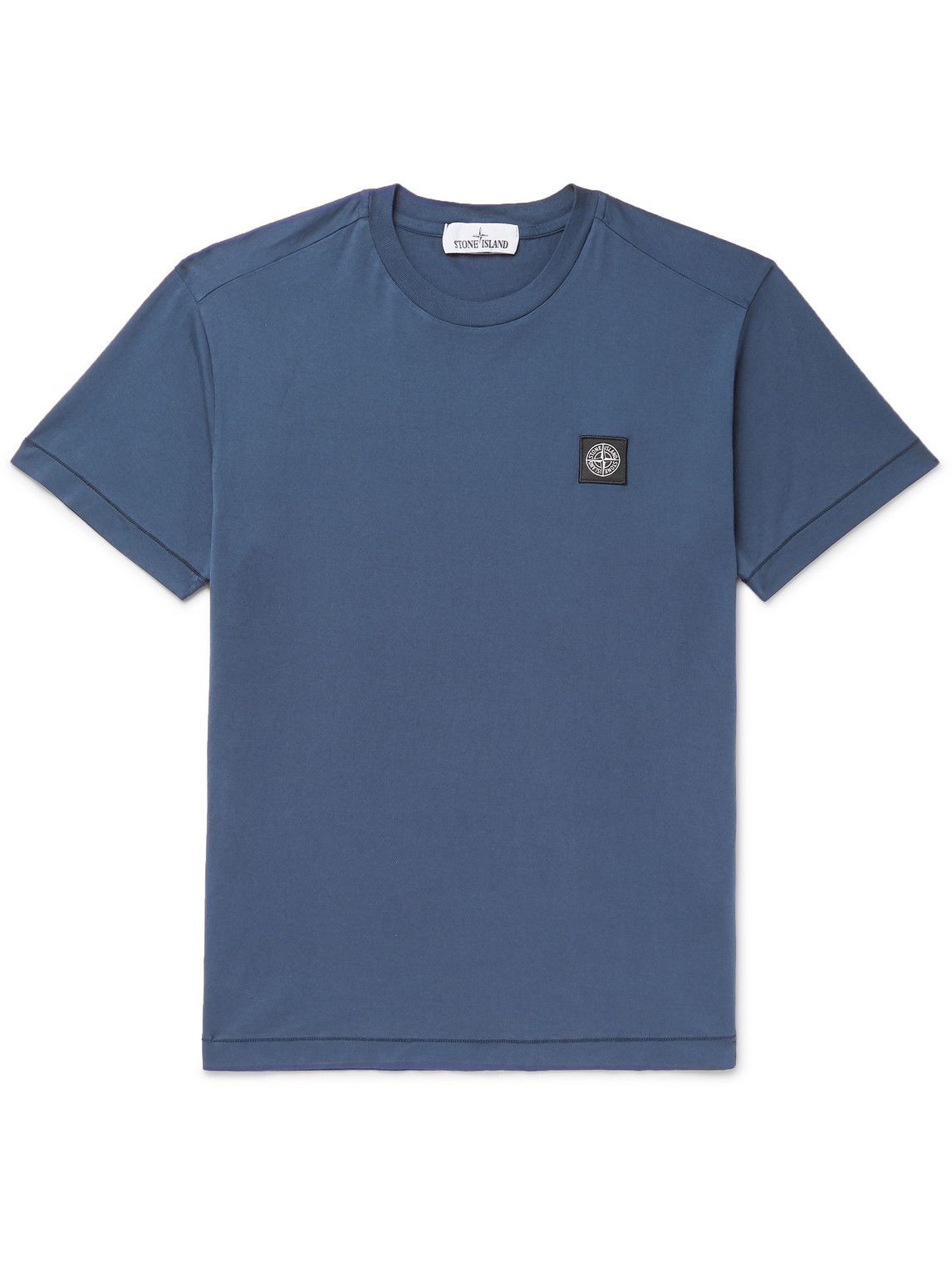 stone island tshirt blue