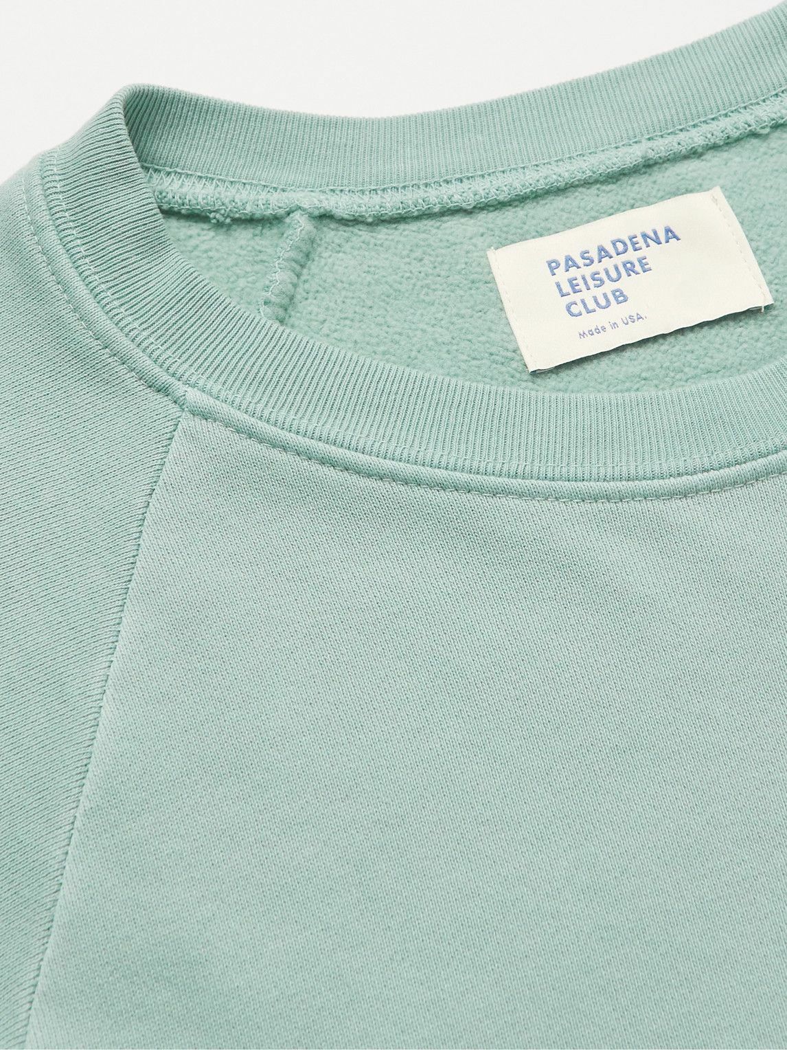 Pasadena Leisure Club - The Suburbs Printed Cotton-Jersey Sweatshirt ...