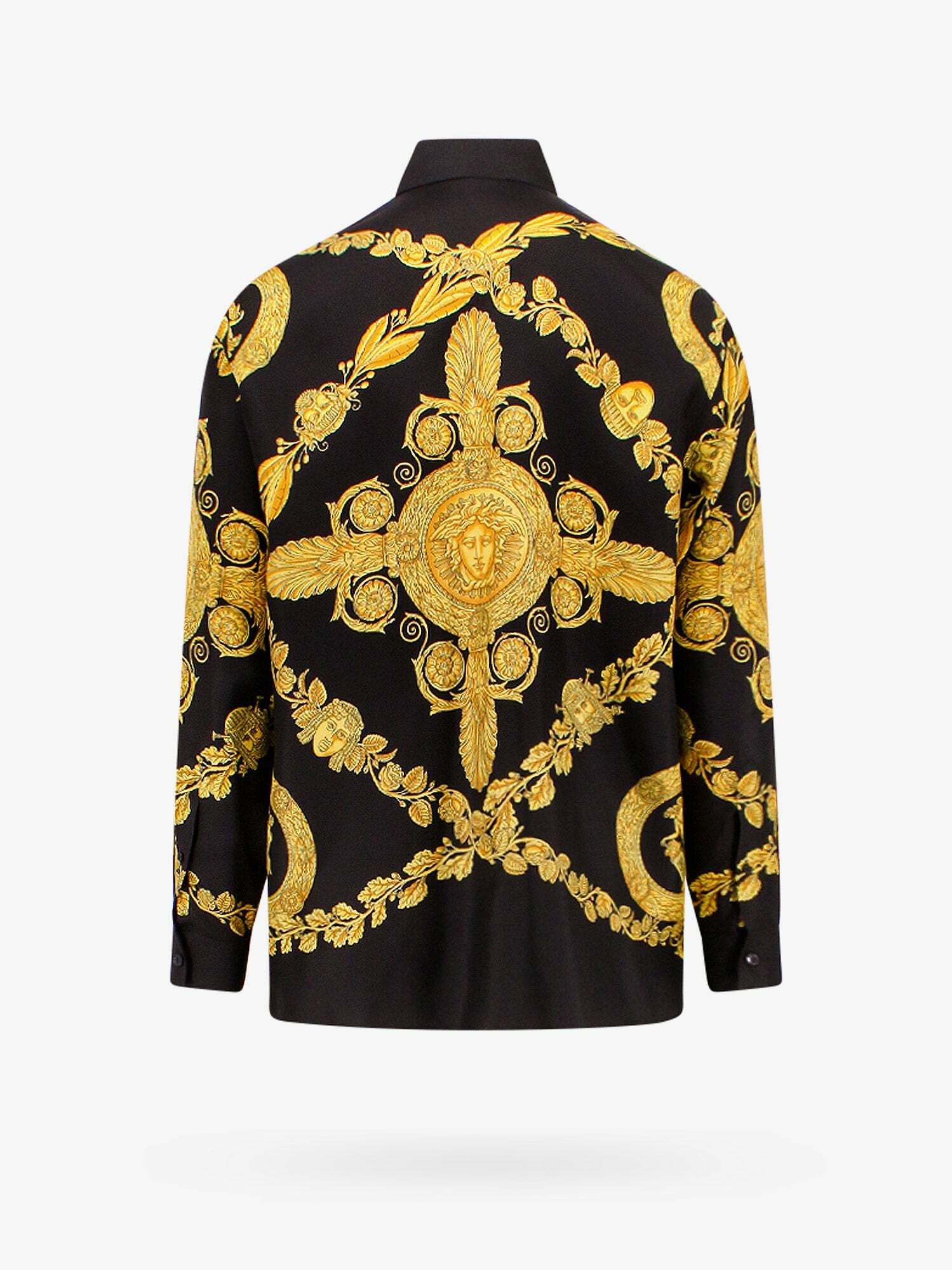 Versace Shirt Gold Mens Versace