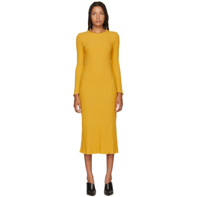 Simon Miller Yellow Stretch Wide Rib 