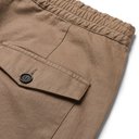 Oliver Spencer - Tapered Cotton Drawstring Trousers - Men - Brown