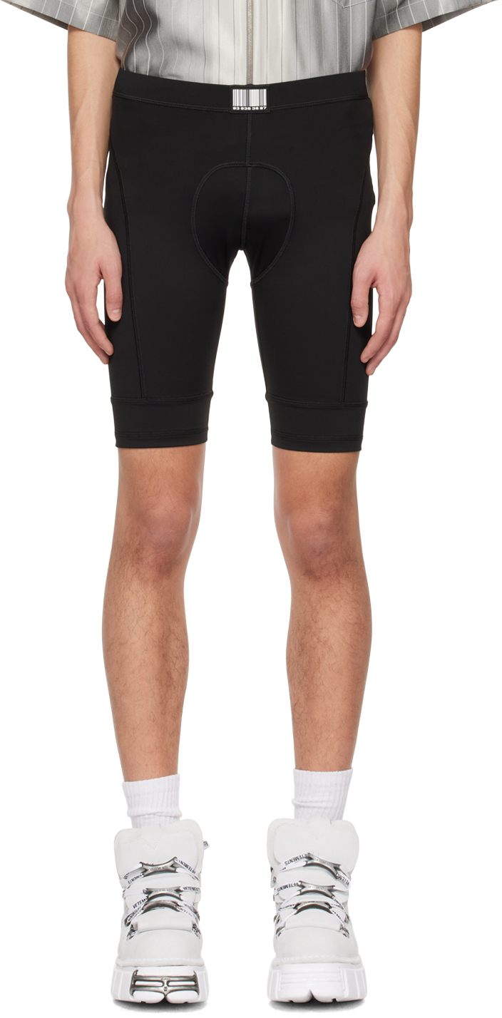 black biker shorts men