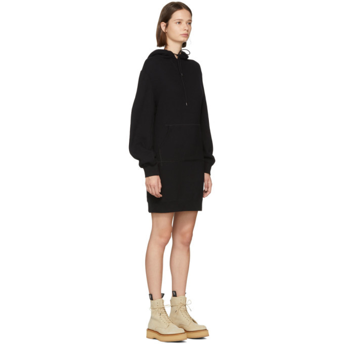 R13 Black Hoodie Dress R13