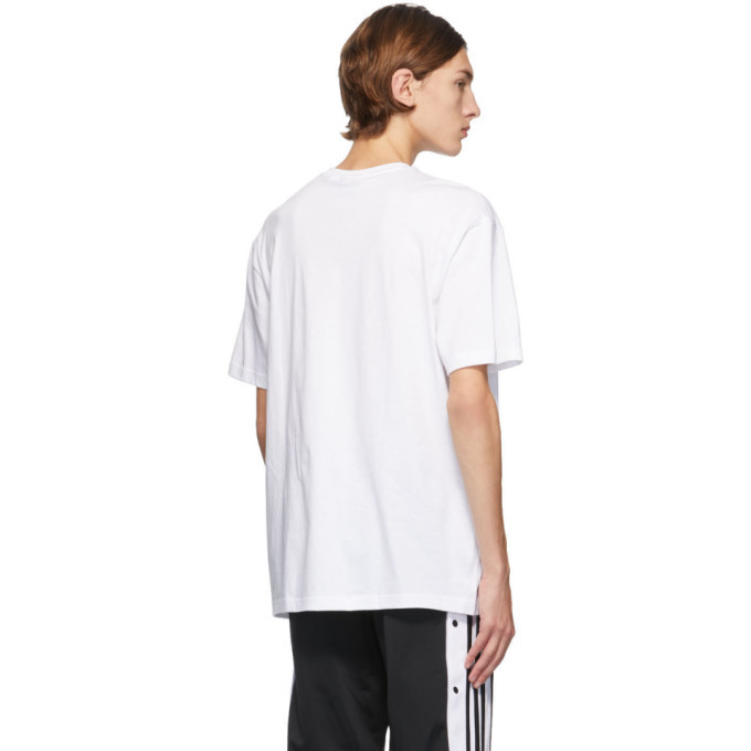 032c White Adidas Edition Logo T-Shirt