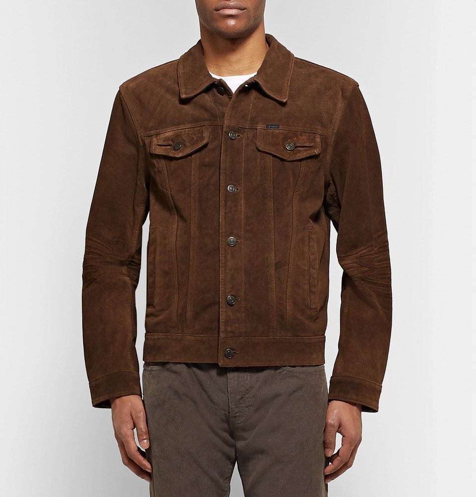 Polo Ralph Lauren - Suede Trucker Jacket - Dark brown Polo Ralph Lauren