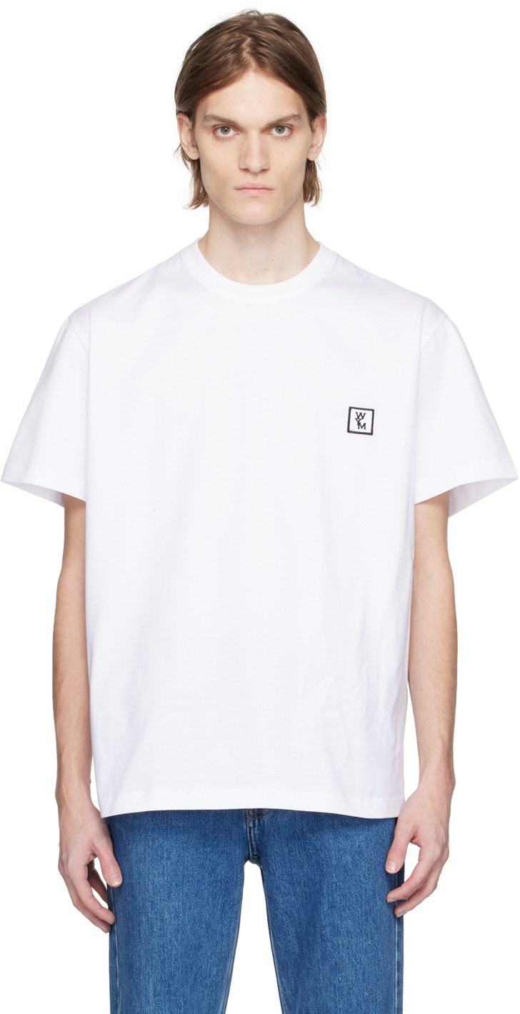 Wooyoungmi White Patch T-Shirt Wooyoungmi