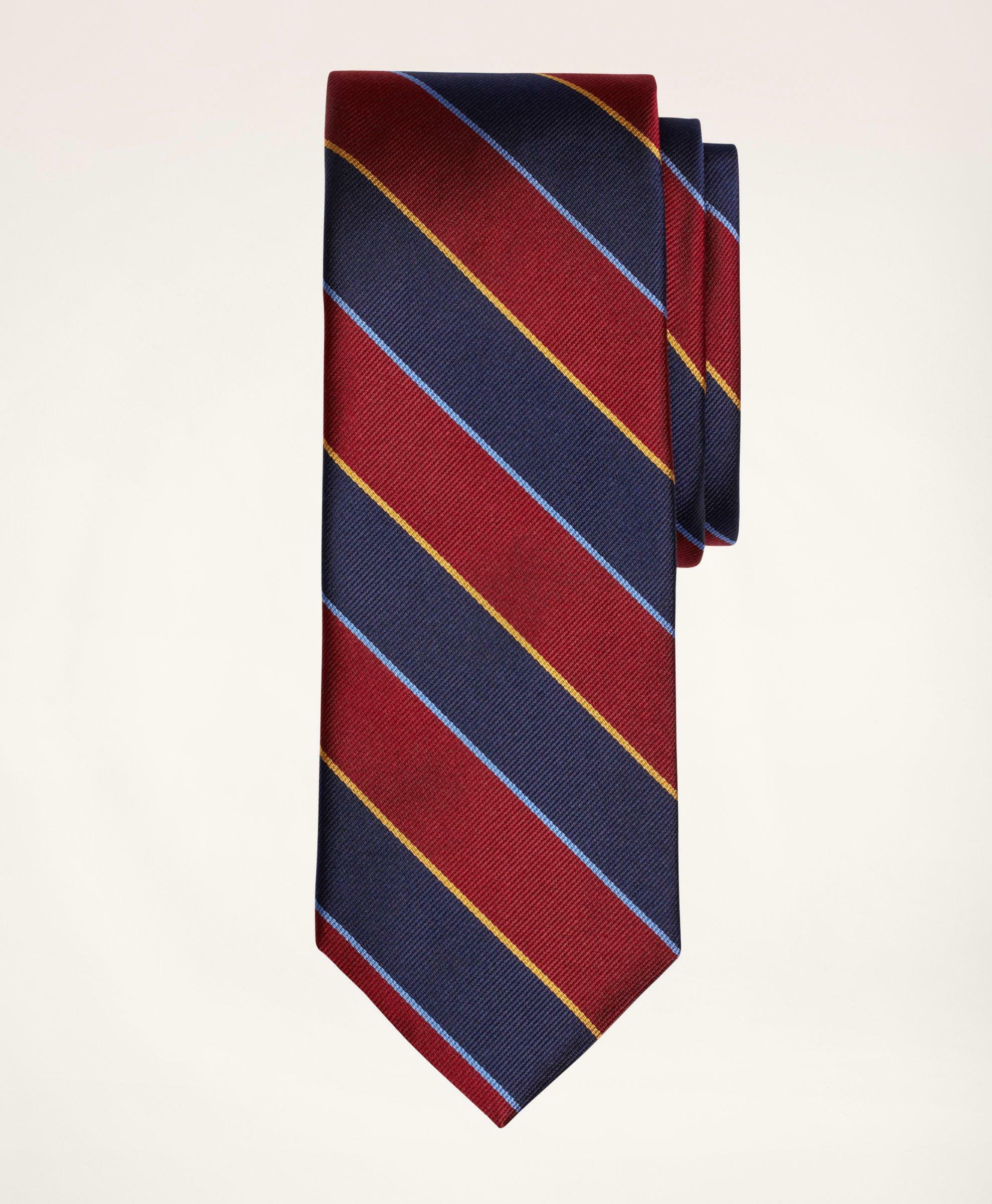 Brooks Brothers Men's Argyll & Sutherland Rep Tie | Navy/Burgundy