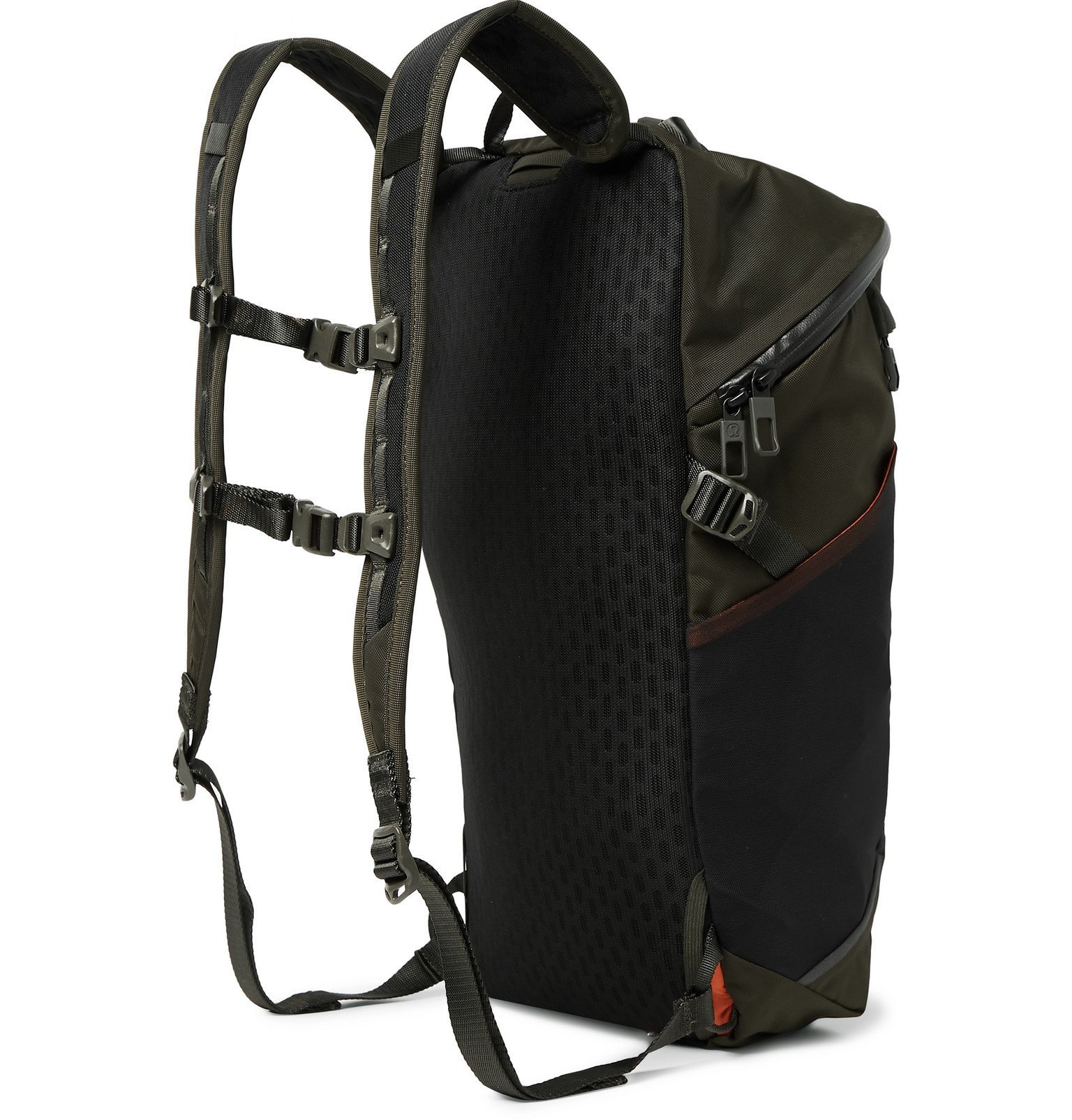 Lululemon More Miles Active Canvas Backpack Green Lululemon