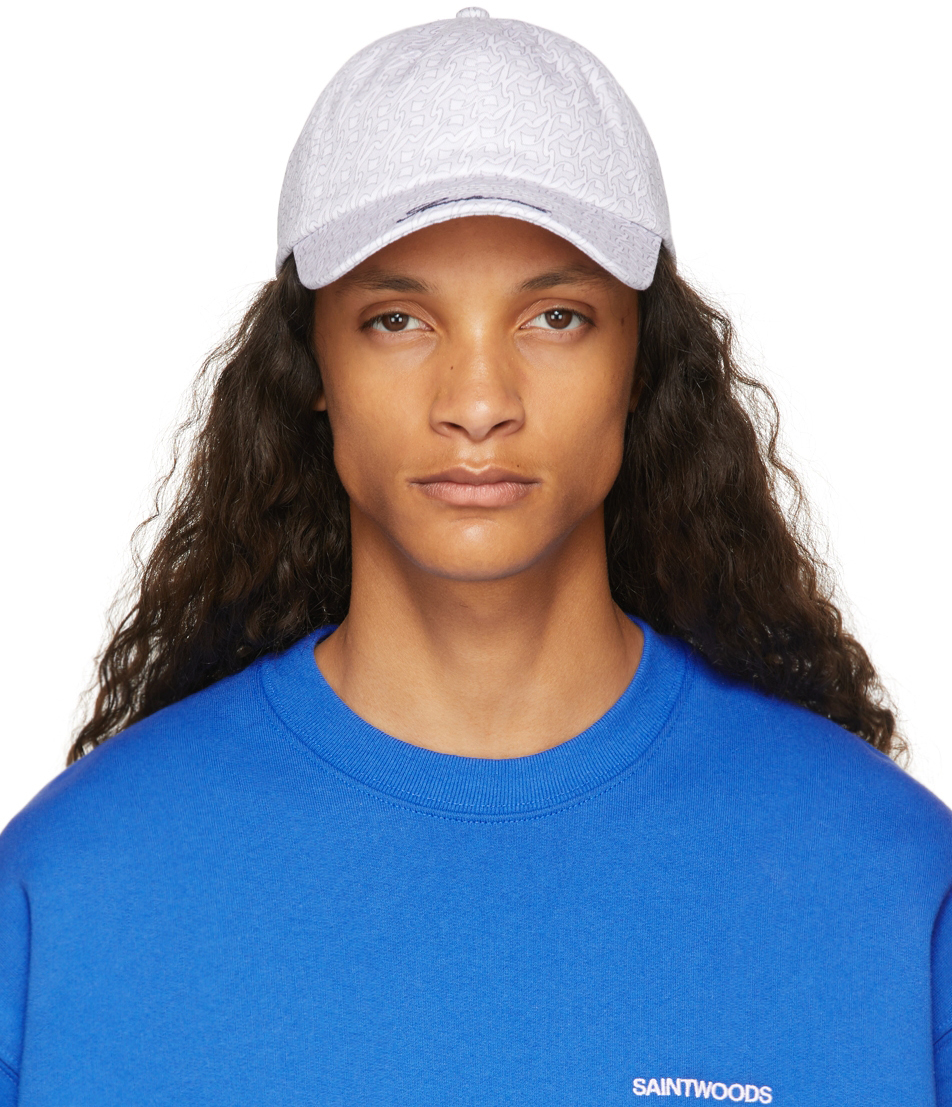 Saintwoods Grey Monogram Cap Saintwoods