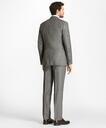 Brooks Brothers Men's Regent Fit Plaid 1818 Suit | Light Slate