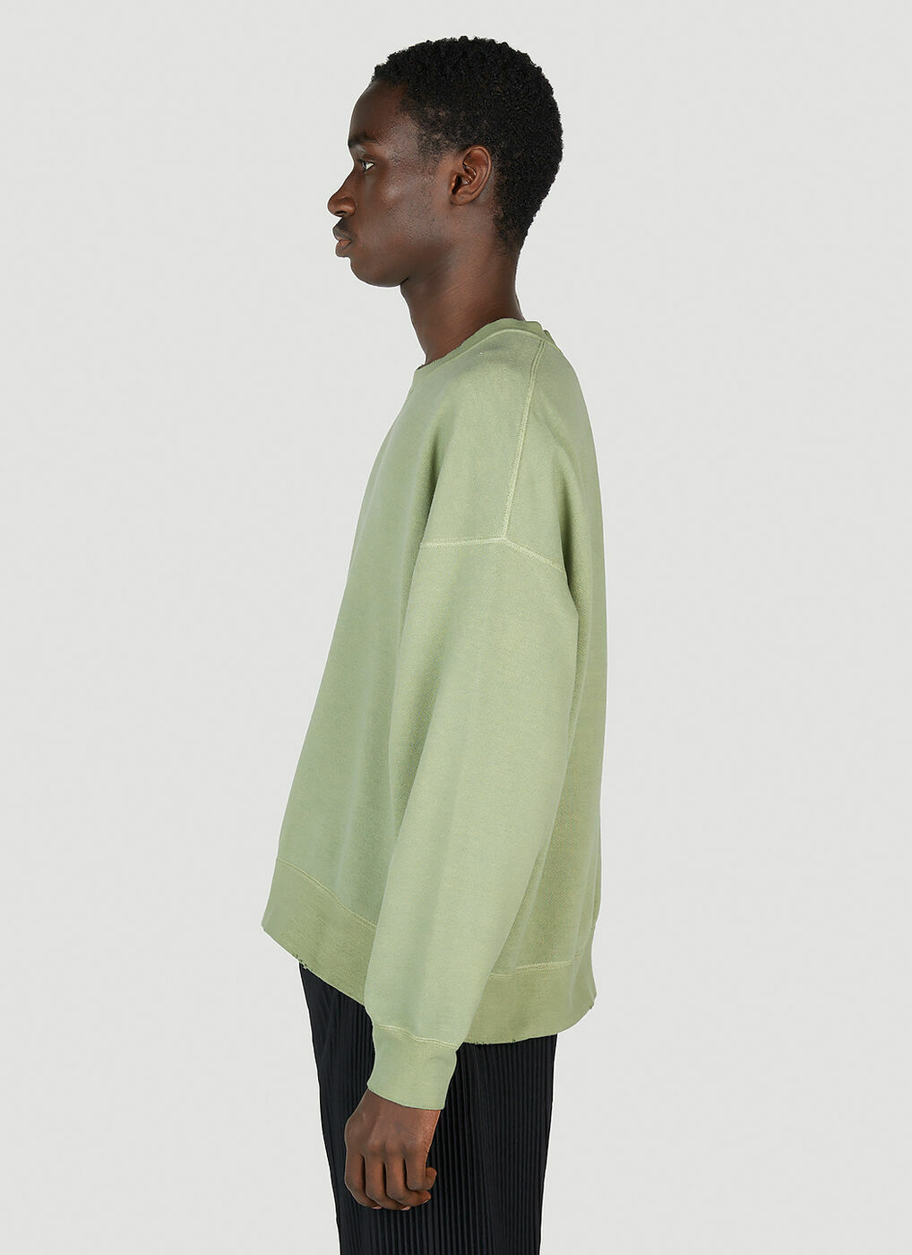 Visvim - Amplus Sweatshirt in Green Visvim