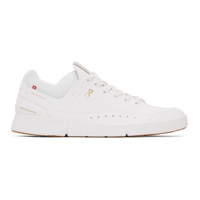 On White The Roger Center Court Sneakers On